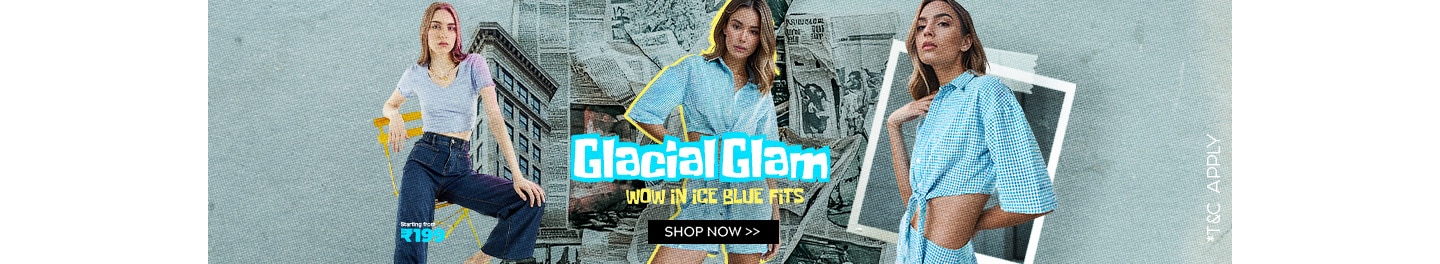 Ice Blue Outfits Starting from MRP 199